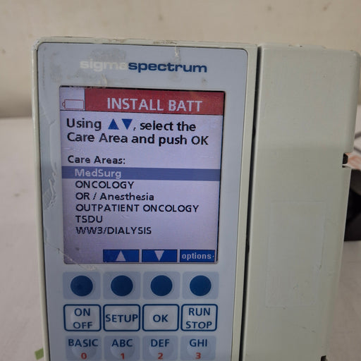 Baxter Baxter Sigma Spectrum 6.05.14 without Battery Infusion Pump Infusion Pump reLink Medical
