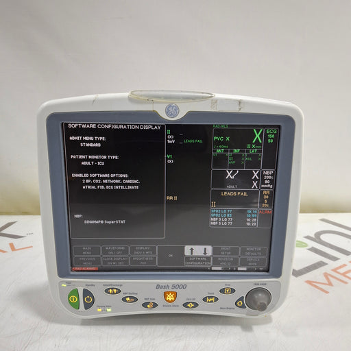 GE Healthcare GE Healthcare Dash 5000 - Masimo SpO2 Patient Monitor Patient Monitors reLink Medical
