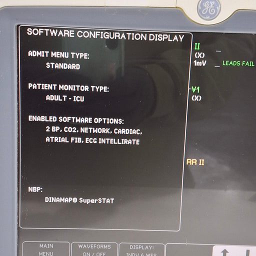 GE Healthcare GE Healthcare Dash 5000 - Masimo SpO2 Patient Monitor Patient Monitors reLink Medical