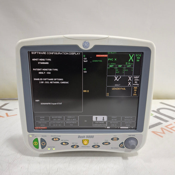GE Healthcare GE Healthcare Dash 5000 - Masimo SpO2 Patient Monitor Patient Monitors reLink Medical