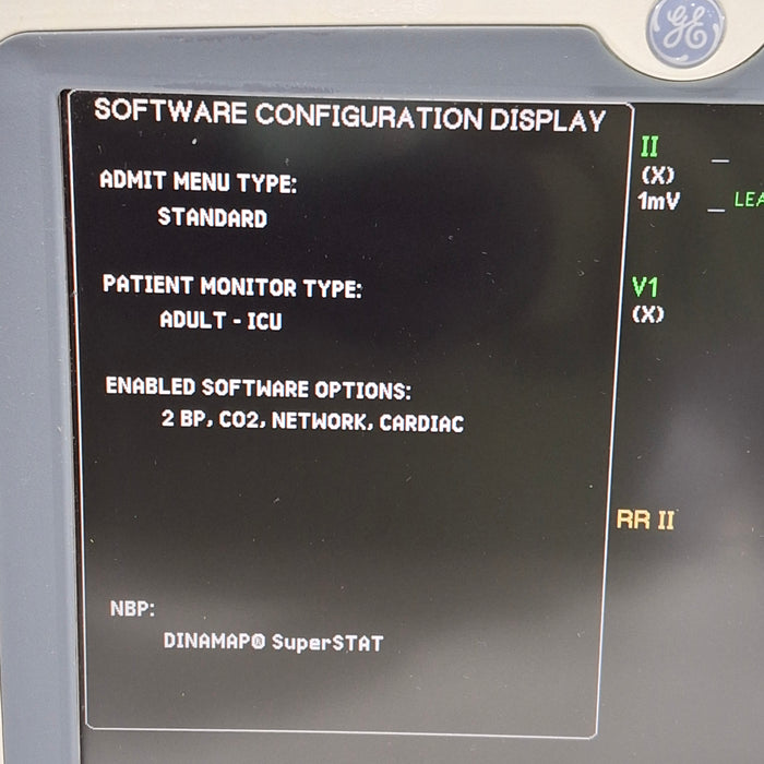 GE Healthcare GE Healthcare Dash 5000 - Masimo SpO2 Patient Monitor Patient Monitors reLink Medical