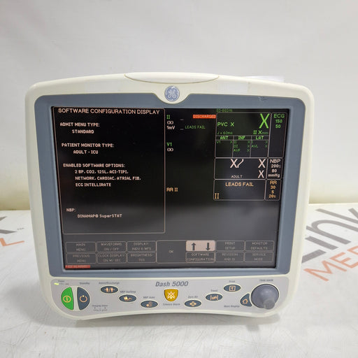 GE Healthcare GE Healthcare Dash 5000 - Masimo SpO2 Patient Monitor Patient Monitors reLink Medical