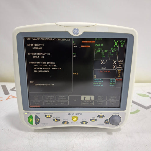 GE Healthcare GE Healthcare Dash 5000 - Masimo SpO2 Patient Monitor Patient Monitors reLink Medical