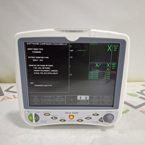 GE Healthcare GE Healthcare Dash 5000 - GE/Nellcor SpO2 Patient Monitor Patient Monitors reLink Medical