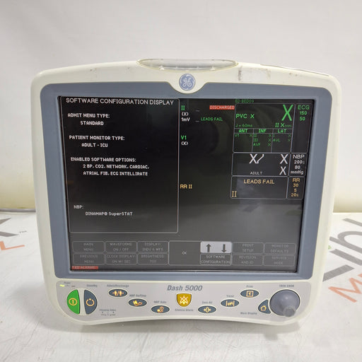 GE Healthcare GE Healthcare Dash 5000 - Masimo SpO2 Patient Monitor Patient Monitors reLink Medical