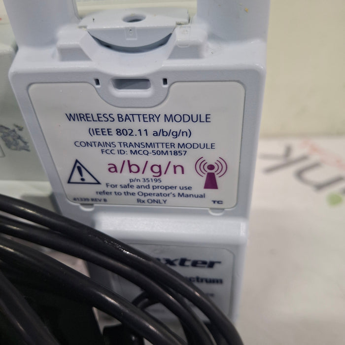 Baxter Baxter Sigma Spectrum 6.05.14 with A/B/G/N Battery Infusion Pump Infusion Pump reLink Medical