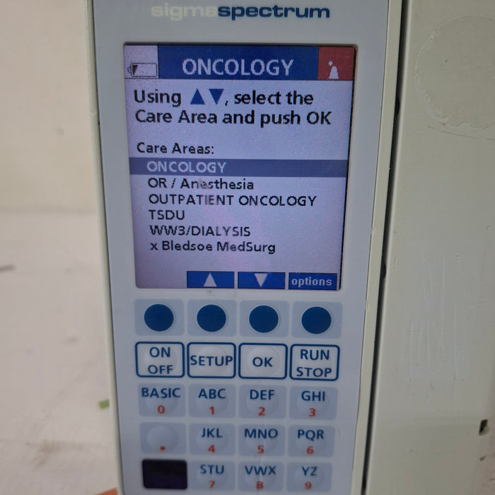 Baxter Baxter Sigma Spectrum 6.05.14 with A/B/G/N Battery Infusion Pump Infusion Pump reLink Medical
