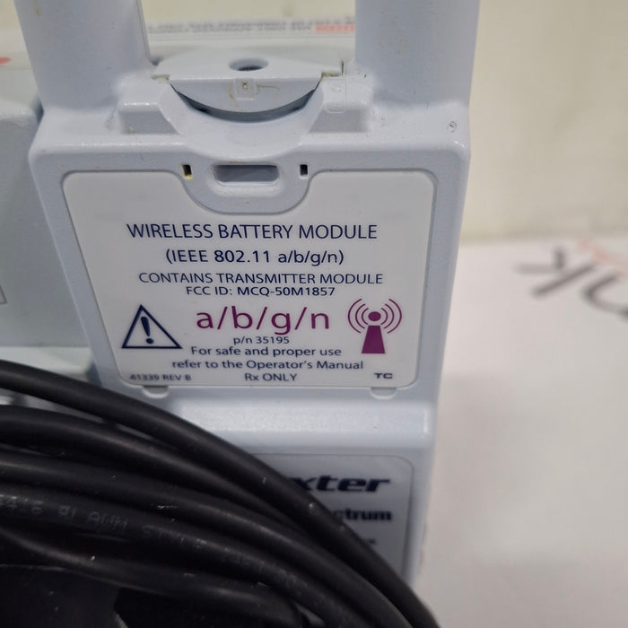 Baxter Baxter Sigma Spectrum 6.05.14 with A/B/G/N Battery Infusion Pump Infusion Pump reLink Medical