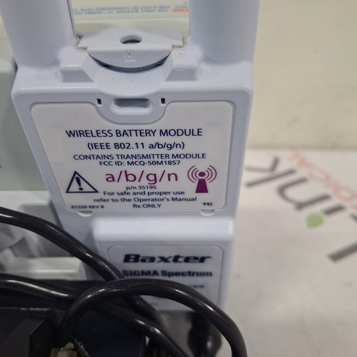 Baxter Baxter Sigma Spectrum 6.05.14 with A/B/G/N Battery Infusion Pump Infusion Pump reLink Medical