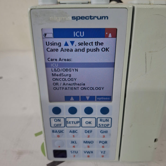 Baxter Baxter Sigma Spectrum 6.05.14 with A/B/G/N Battery Infusion Pump Infusion Pump reLink Medical
