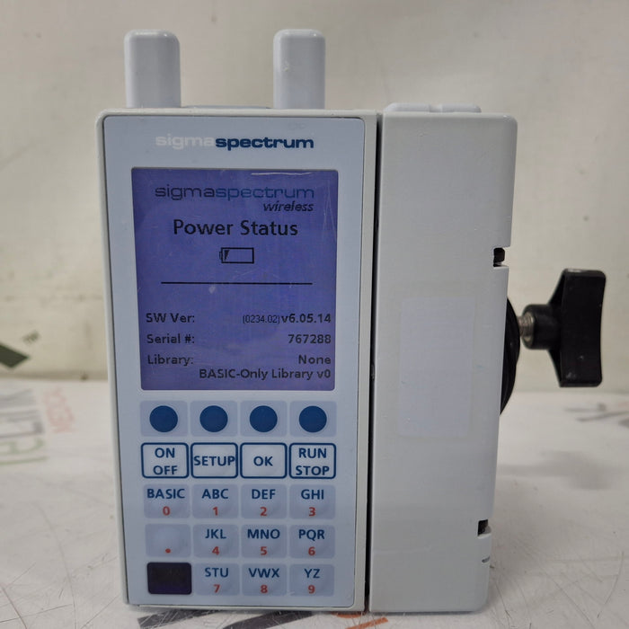 Baxter Baxter Sigma Spectrum 6.05.14 with A/B/G/N Battery Infusion Pump Infusion Pump reLink Medical