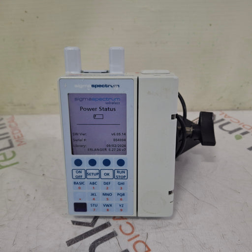 Baxter Baxter Sigma Spectrum 6.05.14 with A/B/G/N Battery Infusion Pump Infusion Pump reLink Medical