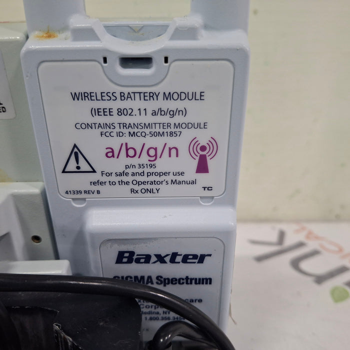 Baxter Baxter Sigma Spectrum 6.05.14 with A/B/G/N Battery Infusion Pump Infusion Pump reLink Medical