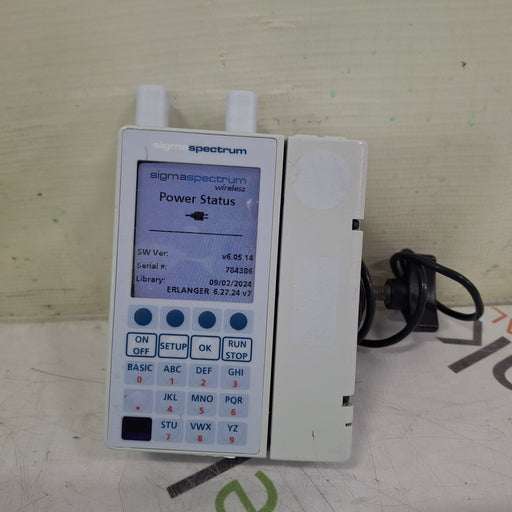 Baxter Baxter Sigma Spectrum 6.05.14 with A/B/G/N Battery Infusion Pump Infusion Pump reLink Medical