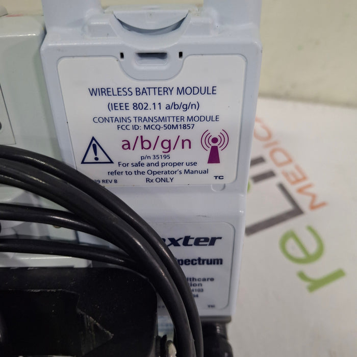 Baxter Baxter Sigma Spectrum 6.05.14 with A/B/G/N Battery Infusion Pump Infusion Pump reLink Medical
