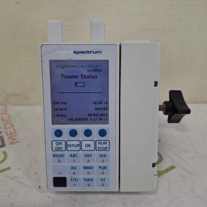 Baxter Baxter Sigma Spectrum 6.05.14 with A/B/G/N Battery Infusion Pump Infusion Pump reLink Medical