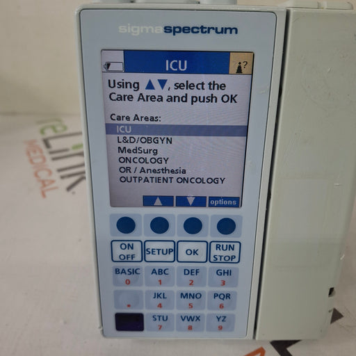 Baxter Baxter Sigma Spectrum 6.05.14 with A/B/G/N Battery Infusion Pump Infusion Pump reLink Medical