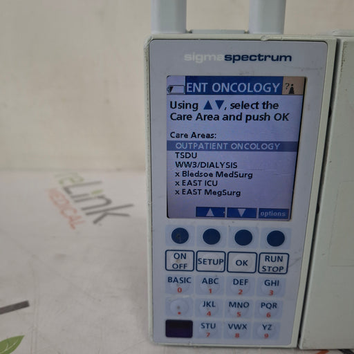 Baxter Baxter Sigma Spectrum 6.05.14 with A/B/G/N Battery Infusion Pump Infusion Pump reLink Medical