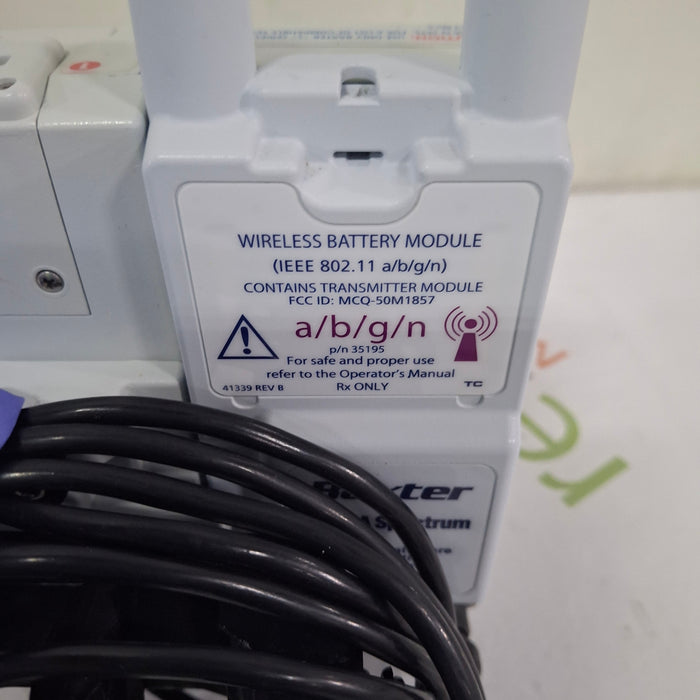 Baxter Baxter Sigma Spectrum 6.05.14 with A/B/G/N Battery Infusion Pump Infusion Pump reLink Medical