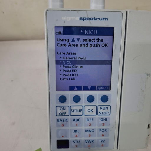 Baxter Baxter Sigma Spectrum 6.05.14 with A/B/G/N Battery Infusion Pump Infusion Pump reLink Medical