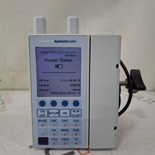 Baxter Baxter Sigma Spectrum 6.05.14 with A/B/G/N Battery Infusion Pump Infusion Pump reLink Medical