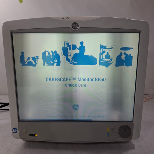 GE Healthcare GE Healthcare Carescape B650 Critical Care Patient Monitor Patient Monitors reLink Medical