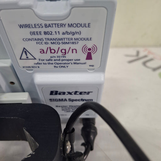 Baxter Baxter Sigma Spectrum 6.05.14 with A/B/G/N Battery Infusion Pump Infusion Pump reLink Medical