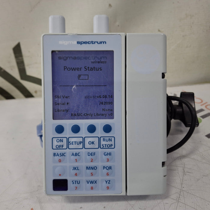 Baxter Baxter Sigma Spectrum 6.05.14 with A/B/G/N Battery Infusion Pump Infusion Pump reLink Medical