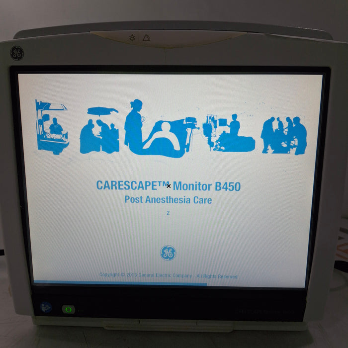 GE Healthcare GE Healthcare Carescape B450 Post Anesthesia Care Patient Monitor Patient Monitors reLink Medical