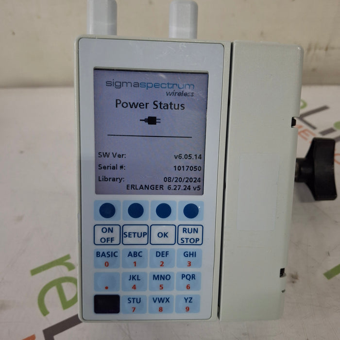 Baxter Baxter Sigma Spectrum 6.05.14 with A/B/G/N Battery Infusion Pump Infusion Pump reLink Medical