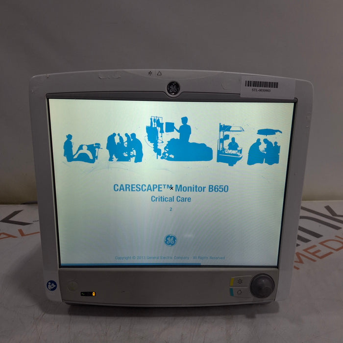GE Healthcare GE Healthcare Carescape B650 Critical Care Patient Monitor Patient Monitors reLink Medical