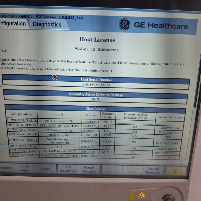 GE Healthcare GE Healthcare Carescape B650 Critical Care Patient Monitor Patient Monitors reLink Medical