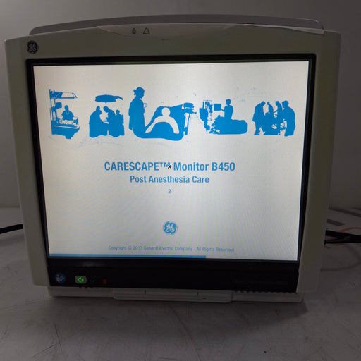 GE Healthcare GE Healthcare Carescape B450 Post Anesthesia Care Patient Monitor Patient Monitors reLink Medical
