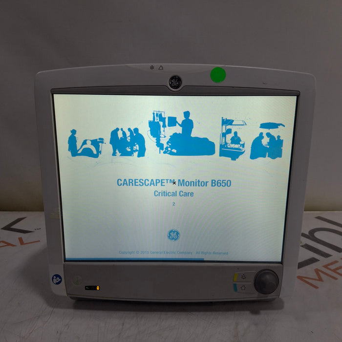 GE Healthcare GE Healthcare Carescape B650 Critical Care Patient Monitor Patient Monitors reLink Medical