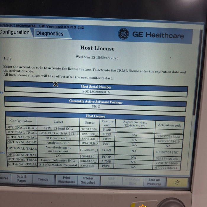 GE Healthcare GE Healthcare Carescape B650 Critical Care Patient Monitor Patient Monitors reLink Medical