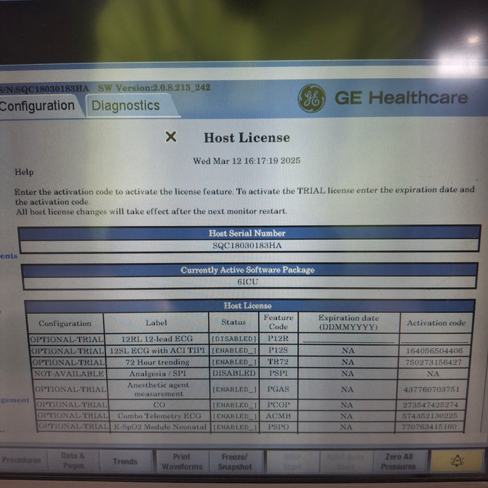 GE Healthcare GE Healthcare Carescape B650 Critical Care Patient Monitor Patient Monitors reLink Medical