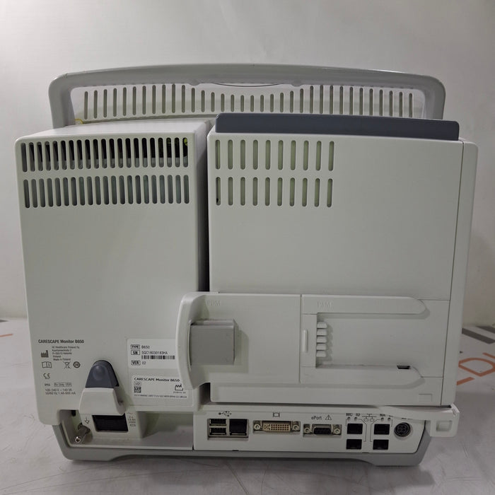GE Healthcare GE Healthcare Carescape B650 Critical Care Patient Monitor Patient Monitors reLink Medical
