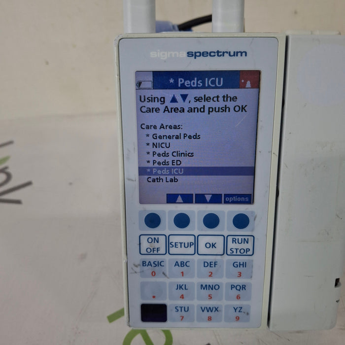 Baxter Baxter Sigma Spectrum 6.05.14 with A/B/G/N Battery Infusion Pump Infusion Pump reLink Medical