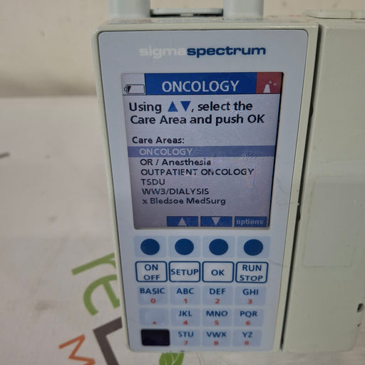 Baxter Baxter Sigma Spectrum 6.05.14 with A/B/G/N Battery Infusion Pump Infusion Pump reLink Medical