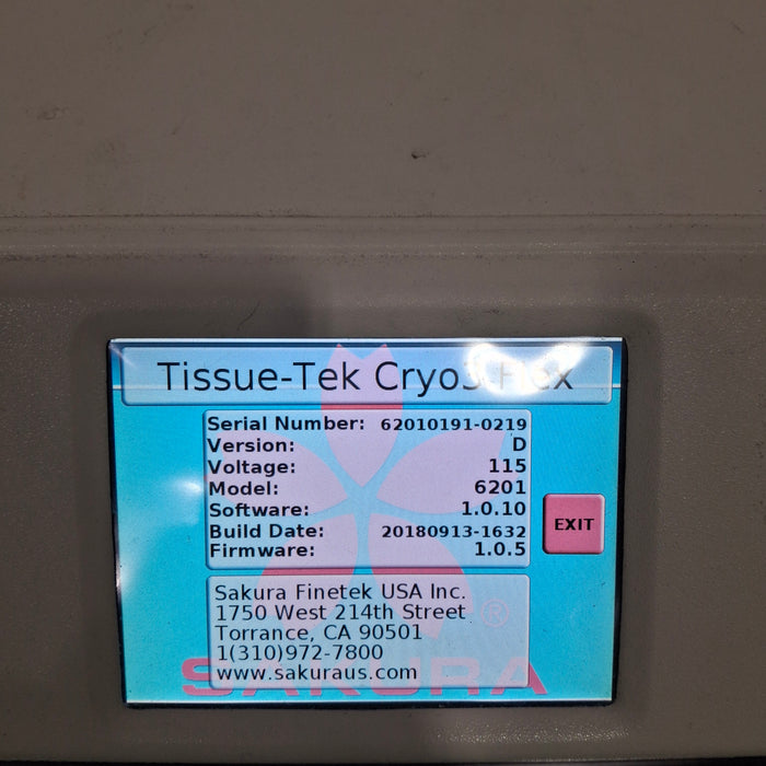 SAKURA SAKURA Tissue-Tek Cryo3 Flex Cryostat Histology and Pathology reLink Medical
