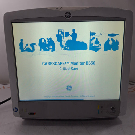 GE Healthcare GE Healthcare Carescape B650 Critical Care Patient Monitor Patient Monitors reLink Medical