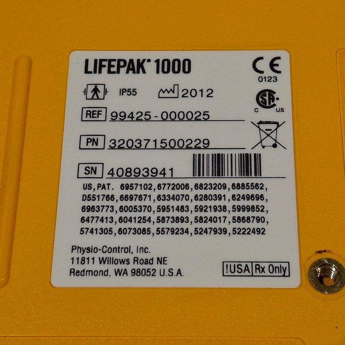 Physio-Control Physio-Control LifePak 1000 AED Defibrillators reLink Medical