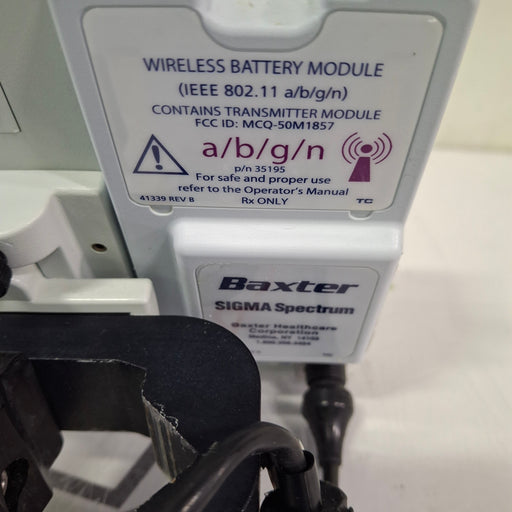 Baxter Baxter Sigma Spectrum 6.05.14 with A/B/G/N Battery Infusion Pump Infusion Pump reLink Medical