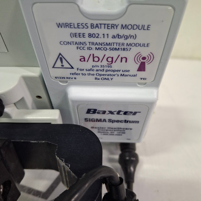 Baxter Baxter Sigma Spectrum 6.05.14 with A/B/G/N Battery Infusion Pump Infusion Pump reLink Medical