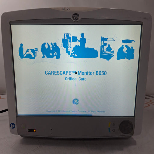 GE Healthcare GE Healthcare Carescape B650 Critical Care Patient Monitor Patient Monitors reLink Medical