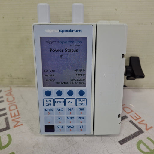 Baxter Baxter Sigma Spectrum 6.05.14 with A/B/G/N Battery Infusion Pump Infusion Pump reLink Medical