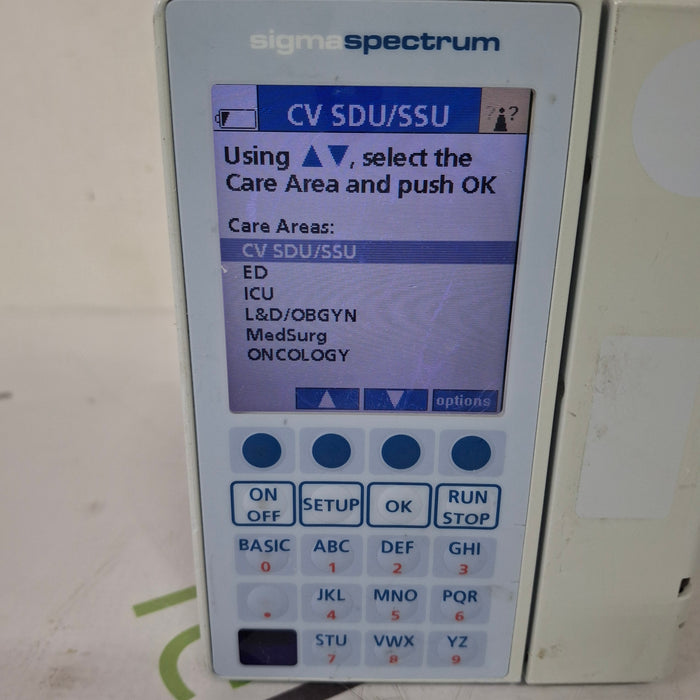 Baxter Baxter Sigma Spectrum 6.05.14 with A/B/G/N Battery Infusion Pump Infusion Pump reLink Medical