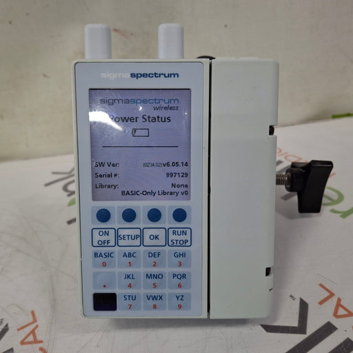Baxter Baxter Sigma Spectrum 6.05.14 with A/B/G/N Battery Infusion Pump Infusion Pump reLink Medical