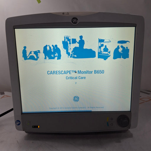 GE Healthcare GE Healthcare Carescape B650 Critical Care Patient Monitor Patient Monitors reLink Medical