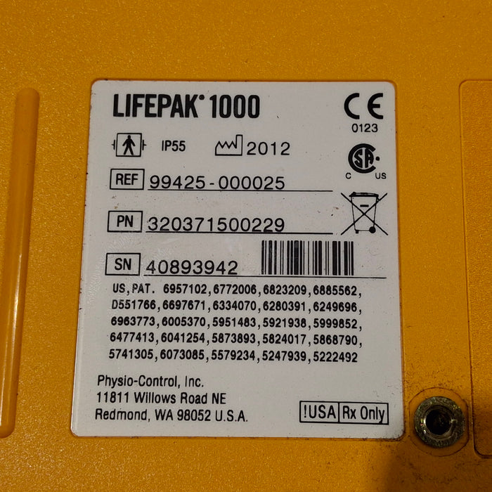 Physio-Control Physio-Control LifePak 1000 AED Defibrillators reLink Medical
